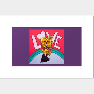 Love, Sawyer Yorkie Posters and Art